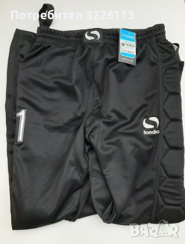 Мъжко вратарско долнище Sondico Keeper Pant, цвят черен, размер -  М., снимка 5 - Футбол - 39126635