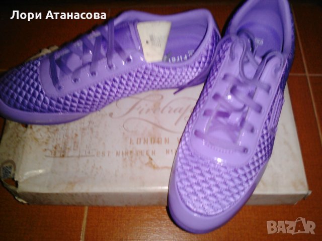 Лачени дамски   обувки в лилаво и синьо” Firetrap ”,внос от Англия, снимка 7 - Дамски ежедневни обувки - 28202873