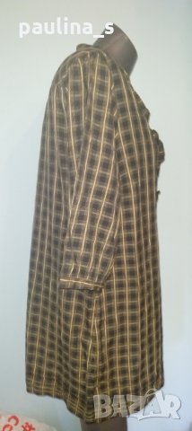 Дизайнерска памучна рокля тип туника "Bon'a partе"® / голям размер , снимка 3 - Рокли - 26226472