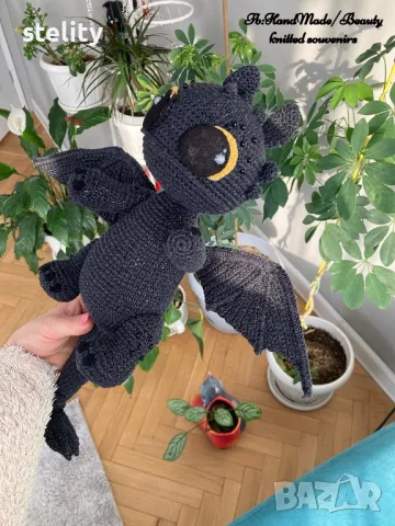 Дракон Беззъб, снимка 2 - Фигурки - 49215024