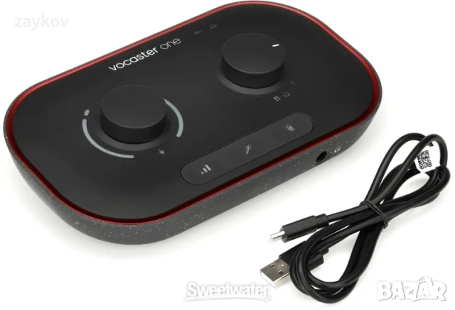 Focusrite Vocaster One USB-C подкастинг аудио интерфейс, снимка 2 - Аудиосистеми - 53099594