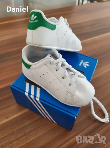 (21) Adidas Stan Smith Crib прохождащи маратонки