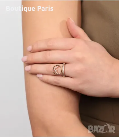 Fendi оригинален пръстен, снимка 2 - Пръстени - 50047939