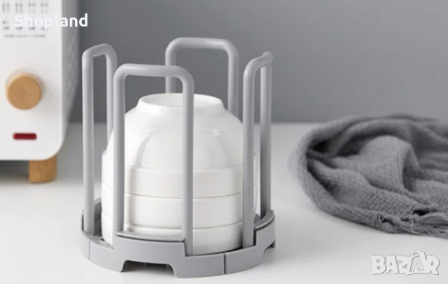 Поставка за съхранение на купички, снимка 8 - Чинии - 44892852