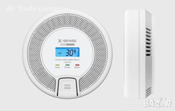 Детектор за въглероден оксид CO X-Sense CO-3D-W Link+, снимка 7 - Друга електроника - 51568356