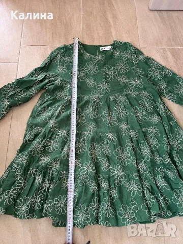 ЧИСТО НОВА Къса рокля ZARA, снимка 3 - Рокли - 51101191