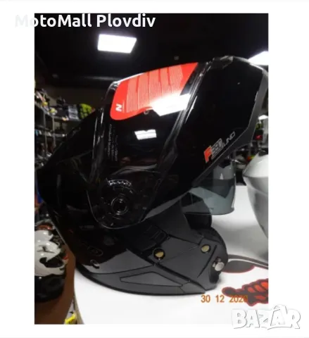 Нов Модел! 2021 Модуларна Мото Каска NITRO F 390 UNO черен гланц, снимка 7 - Аксесоари и консумативи - 49225910