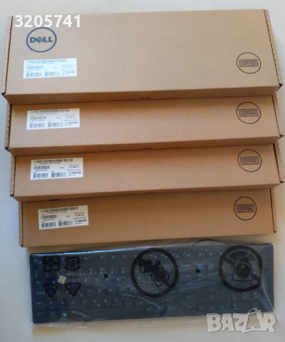 Клавиатура Dell Wired Keyboard KB216 - Romanian (QWERTZ) - чисто нови 5 броя!, снимка 3 - Клавиатури и мишки - 50904905