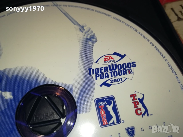 SONY PS2 GAME-TIGER WOODS 2001 2411251714, снимка 16 - Игри за PlayStation - 52526239