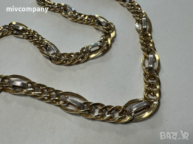 Златен синджир 11.70гр.45см., снимка 4 - Колиета, медальони, синджири - 53429813