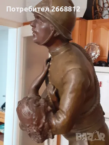 статуетка, снимка 2 - Антикварни и старинни предмети - 47769450