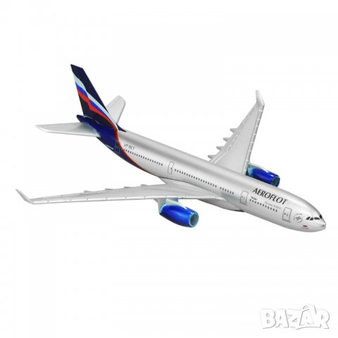 Еърбъс 330 самолет модел макет Аерофлот метален A330 Русия, снимка 5 - Колекции - 28057658