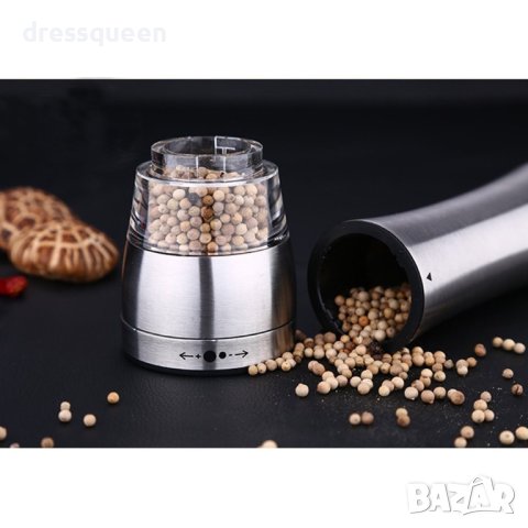 019 Мелничка за черен пипер,  ръчна, снимка 5 - Аксесоари за кухня - 44129239