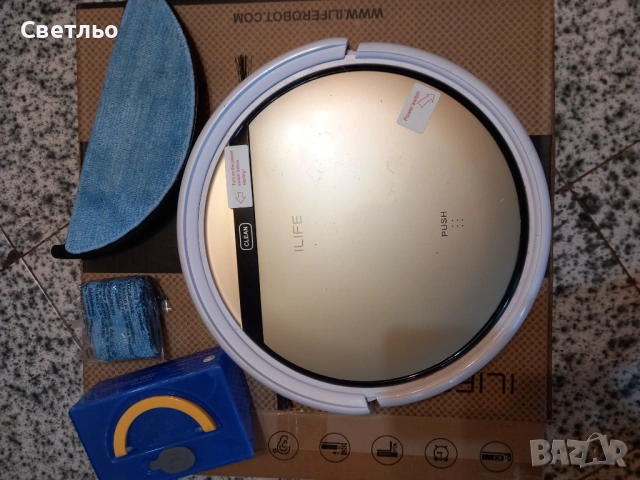 ILIFE V5S PRO ПРАХОСМУКАЧКА РОБОТ, снимка 3 - Прахосмукачки - 53539016