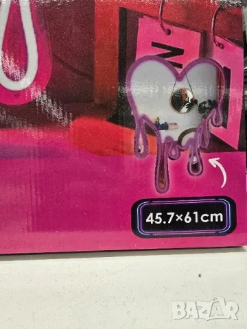 огледало неонова светлина usb, снимка 3 - Огледала - 49630794