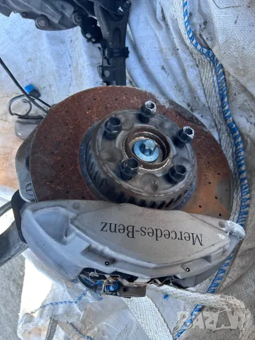 апарати и дискове AMG W205 4х4 4Matic  C class предни апарати с винтилирани дискове, снимка 4 - Части - 47312618