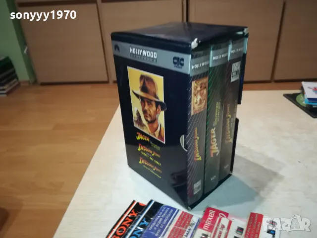 ИНДИАНА ДЖОУНС-КОЛЕКЦИЯ Х3 VHS КАСЕТИ ОТ ГЕРМАНИЯ 2802250833LNWC, снимка 7 - Други жанрове - 49309161