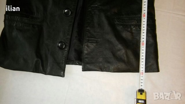 Мъжко кожено яке тип сако, снимка 8 - Якета - 27094317