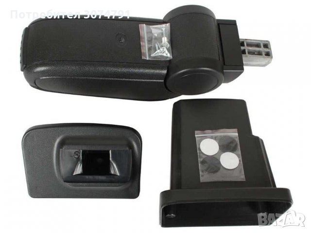 Подлакътник Барче Ford Focus 2011 до 2015 Форд Фокус МК3 Черен Кожа, снимка 2 - Аксесоари и консумативи - 32931498