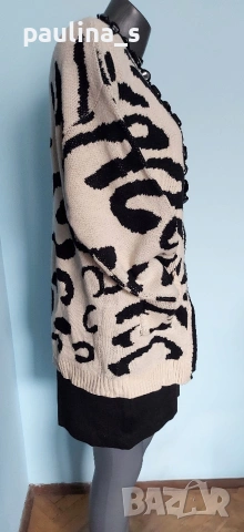 Два броя / Жилетка с джобове "Zara" - вълна и мохер / голям размер, снимка 11 - Жилетки - 28153166