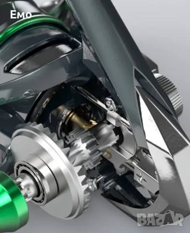 Макара за спининг с метална шпула и стоп лагер Osako, снимка 8 - Макари - 47992723