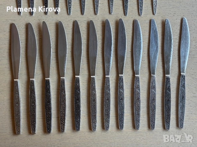 Руски вилици и ножове, снимка 3 - Прибори за хранене, готвене и сервиране - 52930008