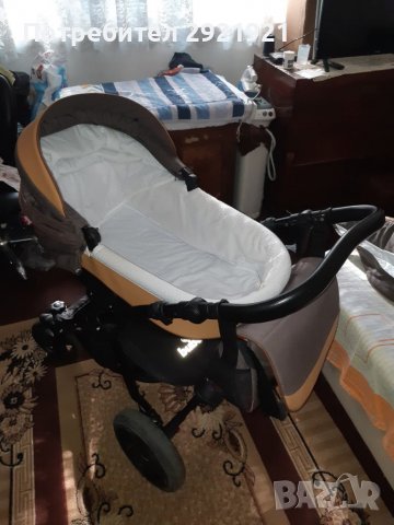 Бебешка количка Буба 2в1, снимка 7 - Детски колички - 37565944