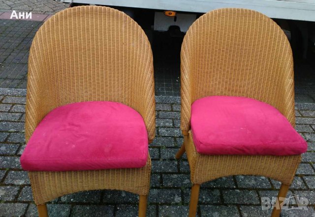 Ратанови столове , снимка 1 - Столове - 40221712