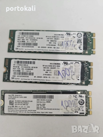 SSD M.2 2280 SATA III NVME 128GB SK Hynix LiteON, снимка 3 - Твърди дискове - 53535304