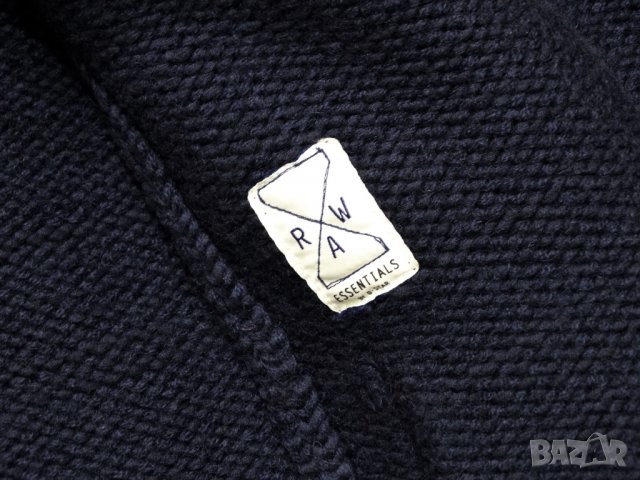 G-star Raw Essentials Limited Edition Re Worker Cardigans Knit 2 в 1 Мъжка Жилетка със Елек Размер L, снимка 9 - Якета - 39048040