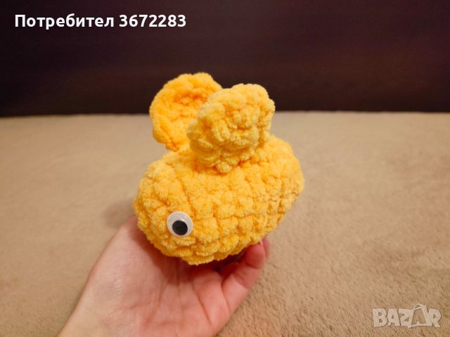 Ръчно изработена играчка от мека прежда, снимка 2 - Плюшени играчки - 43833584