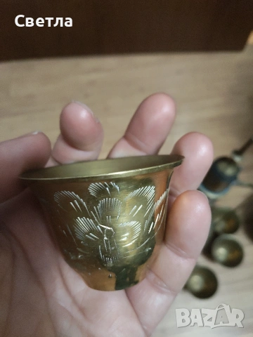 Стар Месингов чайник, снимка 2 - Други ценни предмети - 53462987