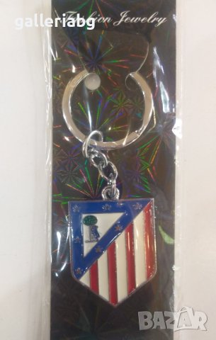 Релефен ключодържател на футболен отбор Атлетико Мадрид (Atletico Madrid)