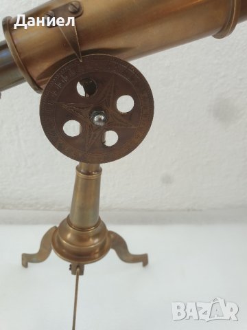 Бронзов далекоглед с античен дизайн и бронзова тринога , снимка 10 - Подаръци за мъже - 43052167