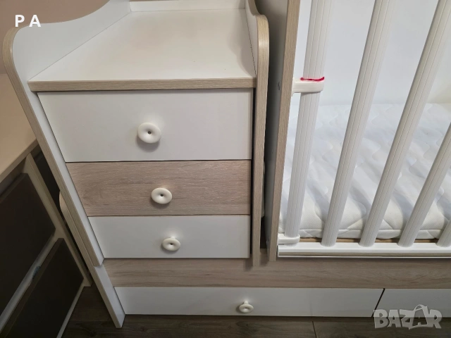 Бебешко легло 3 в 1, снимка 2 - Бебешки легла и матраци - 53253388