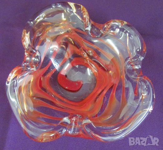 Винтич Кристално Стъкло Пепелник, снимка 2 - Други - 44029320