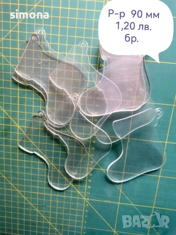 Коледни заготовки за декориране, снимка 3 - Декорация за дома - 52314062