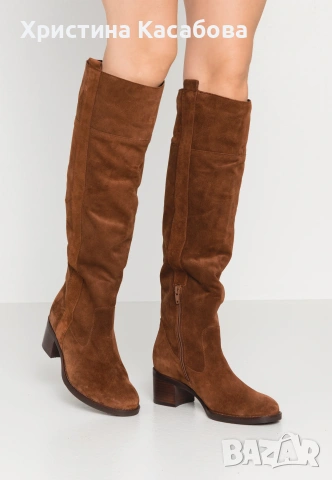 Нови ботуши Gabor размер 40, естествен велур