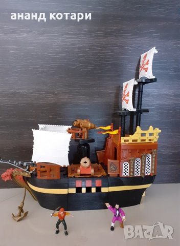 Пиратски кораб , снимка 2 - Конструктори - 28251586