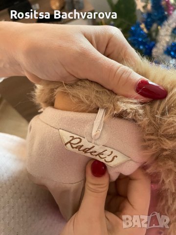 Бежево палто Radeks, размер М, снимка 6 - Палта, манта - 38896210