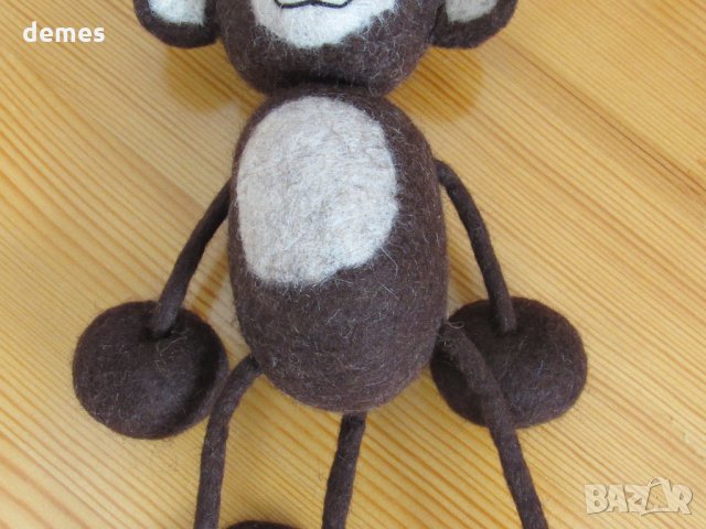 Извънземно-екологично чиста играчка от филц, Монголия, снимка 5 - Други - 27225252