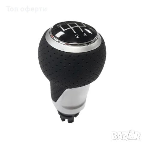 Топка за скоростен лост съвместима с Audi A3 (98-08)  A4 (02-08) - със 5 скорости - перфорирана кожа, снимка 2 - Аксесоари и консумативи - 48695585