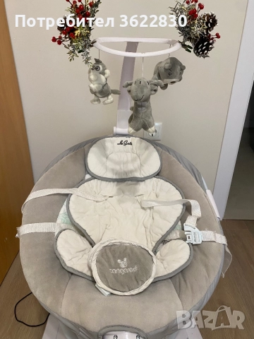 Люлка/ шезлонг La Scala Cangaroo, снимка 4 - Детски люлки - 52952997