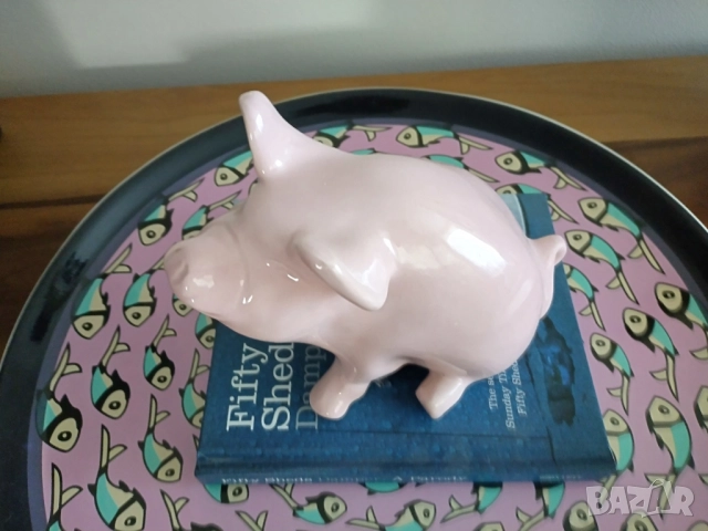 керамична статуетка на прасе от Англия , снимка 1