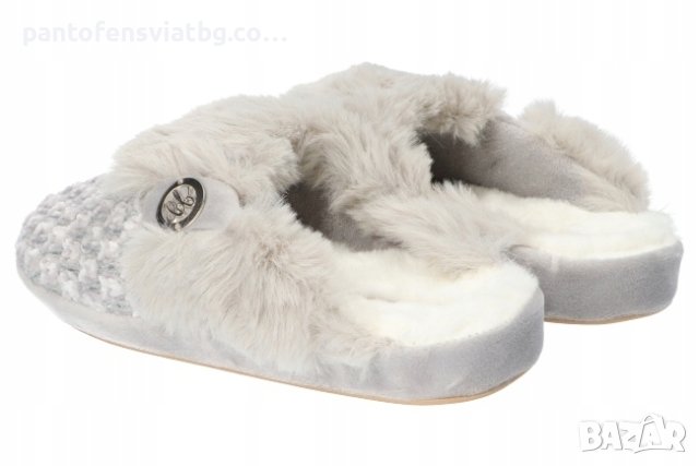 Дамски ортопедични чехли American club сив 36/41, снимка 2 - Пантофи - 42944143