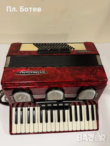 Рядък акордеон Weltmeister Stella  72 баса, снимка 2 - Акордеони - 48371118