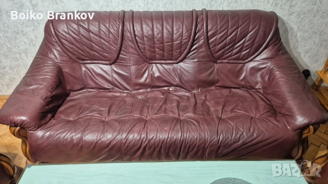 Холна гарнитура, снимка 3 - Дивани и мека мебел - 53198220