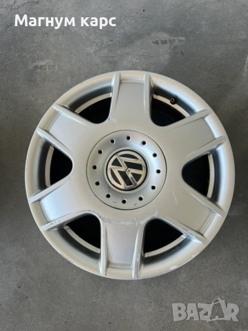 Оригинални алуминиеви джанти Volkswagen 16" 5x112, снимка 2 - Гуми и джанти - 51672850