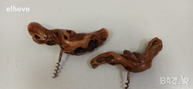 Дървени тирбушони, снимка 2 - Антикварни и старинни предмети - 32846490