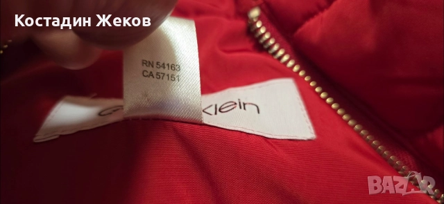 Нов. Дамски оригинален елек. Calvin Klein , снимка 8 - Елеци - 52673831